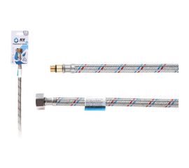 Гибкая подводка для воды AV Engineering штуцер М10 короткий - гайка 1/2" 80 см AVE20380 