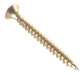 Шуруп VIPкрепеж жёлтый цинк 4,5x45, 285 шт. 41366 VIPL 