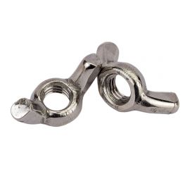 Гайка KREPFIELD нержавеющая, М8, DIN 315, А2, барашек 100 шт. в упак. 315А2БАРАШЕКМ8-100 