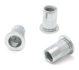 Резьбовые заклепки Дело Техники стальные, с насечкой, М8х17 мм, 50 шт. в пакете 457816 