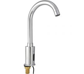 Сенсорный смеситель на раковину и мойку BRIMIX с поворотным изливом, высокий 081 