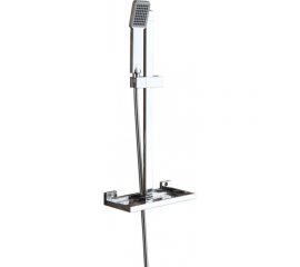 Душевой гарнитур Gappo G8010 650 мм, душевая лейка, 1 режим, мыльница, хром 514847 