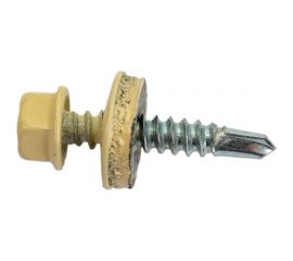 Самосверлящий винт HARDWEX ТМ HWX4-W-P7-4.8x25 мм, св.№3, RAL 1014, 250 шт. 5190000001376 