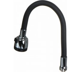 Гибкий излив с лейкой MELODIA 2 режима, черный 49 мм 34393 