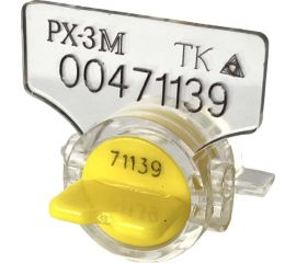 Пломба роторная рх-3М (для счётчиков) ТПК Технологии Контроля Цвет: желтый 24137 