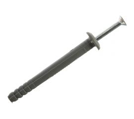 Дюбель-гвоздь Госкреп 6х60 мм, грибная манжета, полипропилен, 40 шт., пластиковый контейнер, 400 мл 4-0012480 