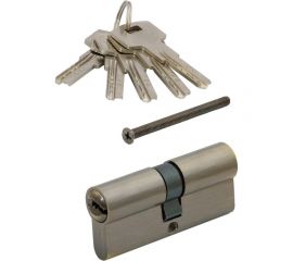 Цилиндровый механизм VETTORE ZN M70 Z AB 35x35, 5 ключей, бронза 20099 