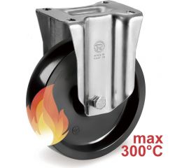 Колесо со стационарной опорой (100 мм; 200 кг) Tellure rota 678102 