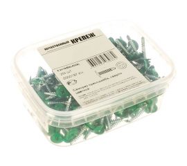 Прессшайба Качественный КРЕПЕЖ 4.2х19 мм, зеленая мята RAL 6029, сверло, 250 шт 0300197 КЧ 