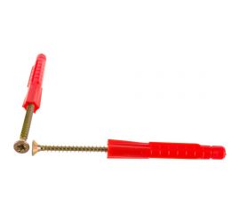 Пакет универсальный дюбель Метизный двор 6х51мм + шуруп 3,5х50мм 15 шт. 4607173902474 