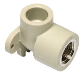 Колено WAVIN EKOPLASTIK настенное PP-R 20x1/2 РВ, EK SNK020XXXX 