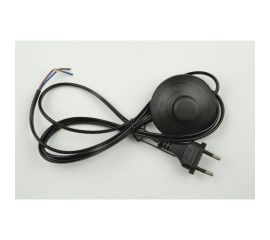 Сетевой шнур с вилкой и выключателем Uniel напольный UCX-C20/02A-170 BLACK UL-00004435 