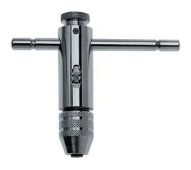 Метчикодержатель PROMAT Т-образный с трещоткой, №2, М5-М12, G 3/16-1/2 4000867891 