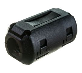 Ферритовый фильтр LANMASTER на шнур питания 3х1.5 мм2 с защелкой, черный LAN-FF-1.50-BK 