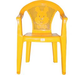 Кресло Росспласт Малыш желтое 527611 