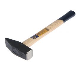 Слесарный молоток ТУНДРА квадратный боек, деревянная рукоятка, 1500 г 881984 