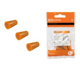 Соединительный изолирующий зажим TDM СИЗ-3, 5,5 мм2, оранжевый, 5 штук SQ0519-0028 