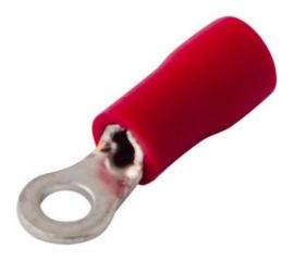 Кольцевой изолированный наконечник REXANT d 3,2 мм 0,5-1,5 мм2 НКи 1.5-3 красный 100 шт 08-0011 