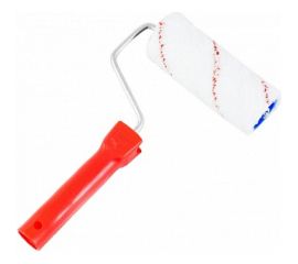 Малярный валик РемоКолор с рукояткой Микрофибра, ось 6мм, D40мм, 140мм, 04-2-615 