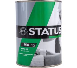 Масляная краска Радугамалер STATUS МА-15 (желтая; по металлу, дереву, бетону; 0,8 кг) 4630018082598 