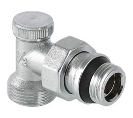 Настроечный Клапан Valtec угловой 1/2" евроконус с дополнительным уплотнением VT.019.NER.04 