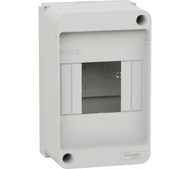 Навесной бокс Schneider Electric Easy9 XS без дверцы, 4 модуля SE EZ9EAA104 