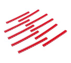 Наборный маркер TDM символ 2, красный, 2,5 мм2, 150 штук SQ0534-0018 