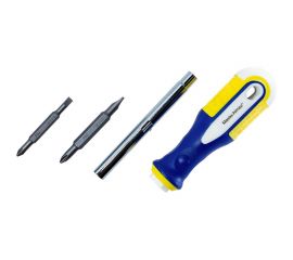 Наборная отвертка 6 в 1 МастерАлмаз SL 5mm SL 6mm PH1 PH2 HEX 6mm 8mm 10504015 