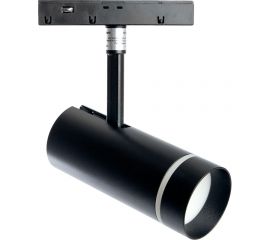 Светодиодный магнитный светильник FERON MGN304 трековый низковольтный, 10W, 800 Lm, 4000К, 90 градусов, черный 41951 