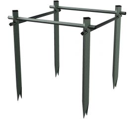 Ограждение GRILLUX Unit зеленое, 600x600 мм, квадрат ВЗР2531-01 