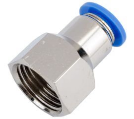 Фитинг цанговый прямой с внутренней резьбой 1/2F для трубки диаметром 10 мм SHPI PCF 10-R04 