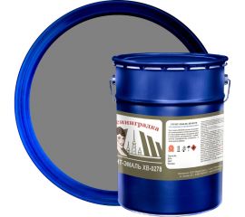 Грунт-эмаль Ленинградка ХВ-0278 5 кг, серый УТ000012423 