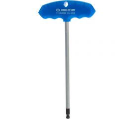 Т-образный шестигранник KING TONY 8 мм, 120,0 х 240,0 мм, с шаровым окончанием 115008MR 