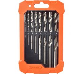 Набор сверл по дереву 8 шт.: 3, 4, 5, 6, 7, 8, 9, 10 мм, ц/х TACTIX 411529 
