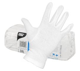 Перчатки PapStar р. XL, 12 пар, белые PS-12425 