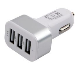 Адаптер питания Ca Cablexpert, 12V-gt;5V 3-USB, 2.1/2/1A, MP3A-UC-CAR17 