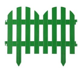 Декоративный заборчик Поли Сад №2 Палисадник 28 см/3 м, зеленый 14659 