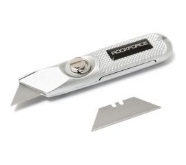 Универсальный нож ROCKFORCE в металлическом корпусе с запасными лезвиями 2шт RF-5055P44 