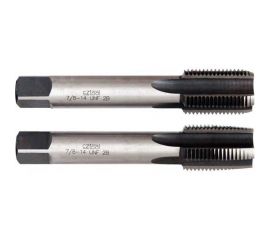 Набор метчиков из 2-х шт Bucovice Tools UNF 9/16 -18 115CrV3 116916 