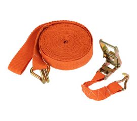 Багажная стяжка для груза с крюками и храповым механизмом REXANT 8 м 80-0242 