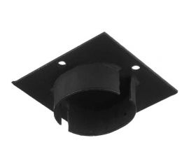 Оголовок для сваи Русская Свая 150x150x3 мм, d89 мм, черный Qg-89-150 