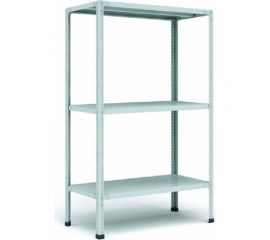 Стеллаж ООО ФУРАМА СТФЛ 1500х1000х400 мм, 3 полки, серый СТФЛ151040-3 