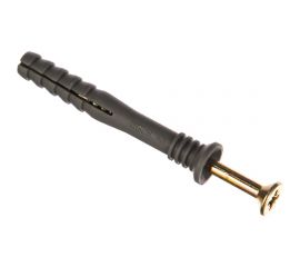 Дюбель-гвоздь Невский Крепеж 8х60 пот. манжета, полипропилен 75 шт. 800542 