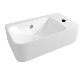 Раковина Teymi Hanna 45 правая, подвесная, белая T50903 ЦБ-00267351 