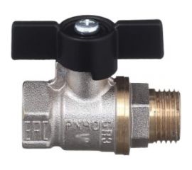 Шаровой кран БАЗ 11Б27п1 Ду20 А31/1 вр/нр бабочка никель PN40 БАЗ.А31.1.20.40.Н 