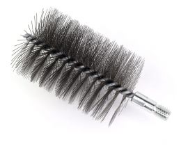 Щетка-ерш для очистки котлов, теплообменников, дымоходов, труб, отверстий OSBORN д75x100x160, сталь 0,35, 1/2"" bsw 808.175-0002 