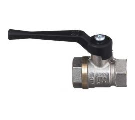 Шаровой кран БАЗ 11Б27п1 Ду20 А30 вр/вр рычаг никель PN40 БАЗ.А30.0.20.40.Н 