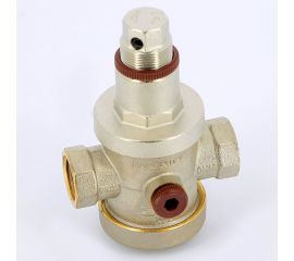 Редуктор давления ITAP ВВ 3/4 1-6 бар PN25 с отверстием под аксиальный манометр 1/4 никелированный 143 