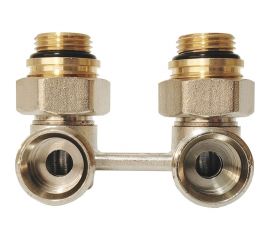 Узел подключения радиатора Unipak h-образный arrowhead element, угловой, 3/4""- 1/2"" 216132 