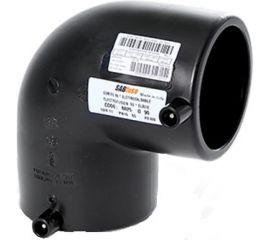 Электросварной отвод 90 SABfuse PN16 PE100 D110 8025110000 